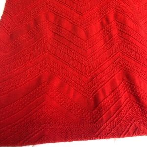 Embossed Chevron Aztec Mini Skirt